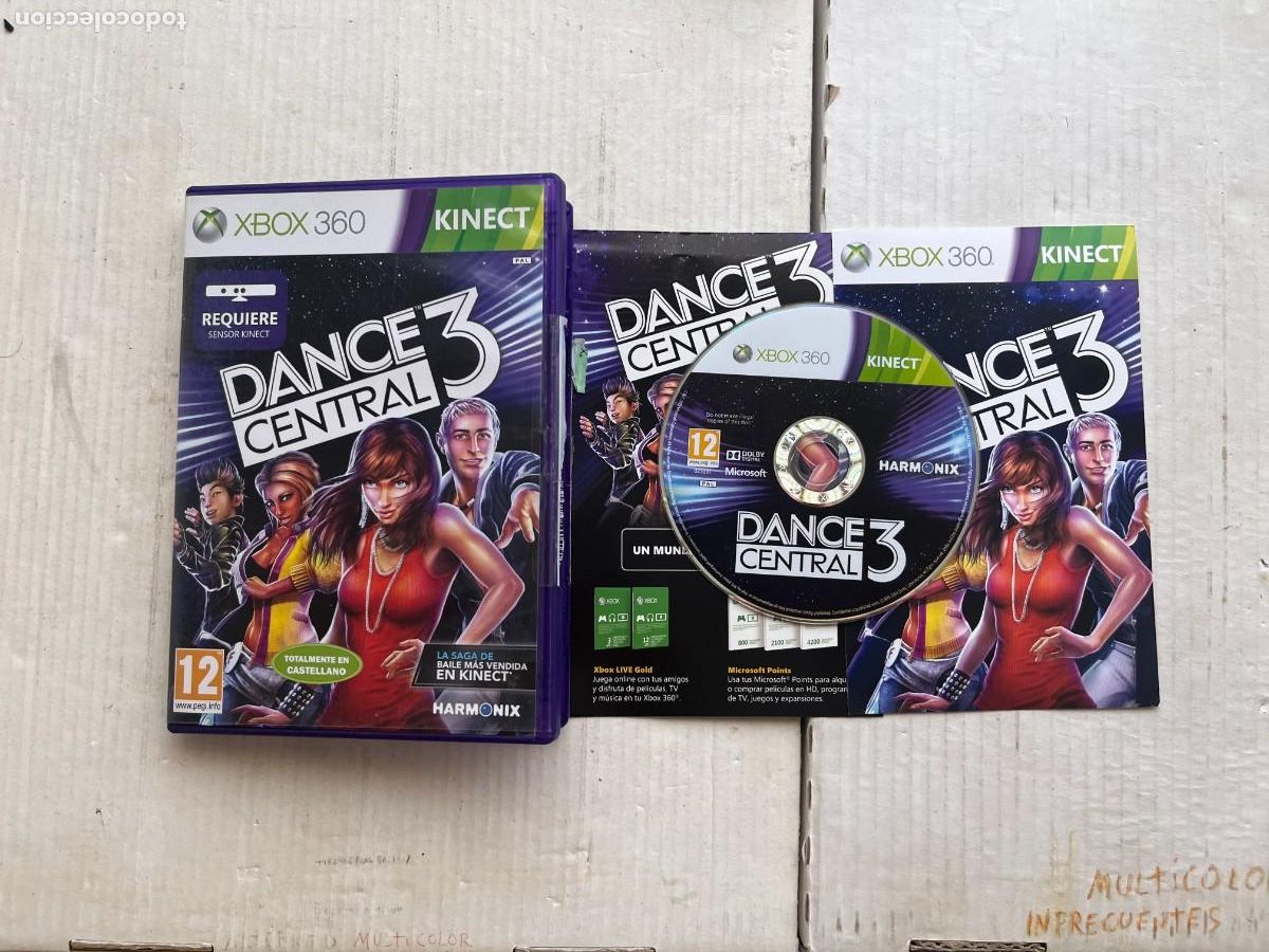 Videojuegos y consolas: DANCE CENTRAL 3 KINECT XBOX 360 X360 KREATEN