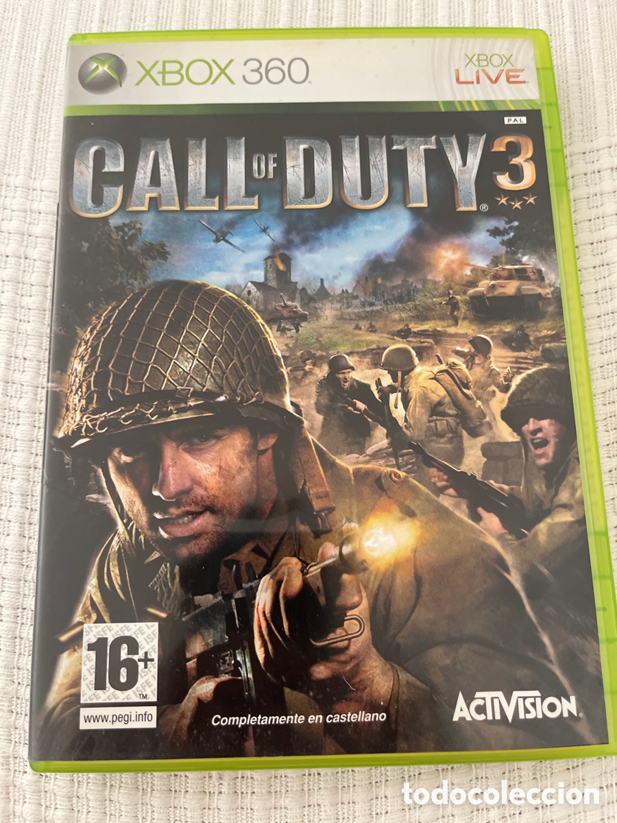 Videojuegos y consolas: Call Of Duty 3. Xbox 360