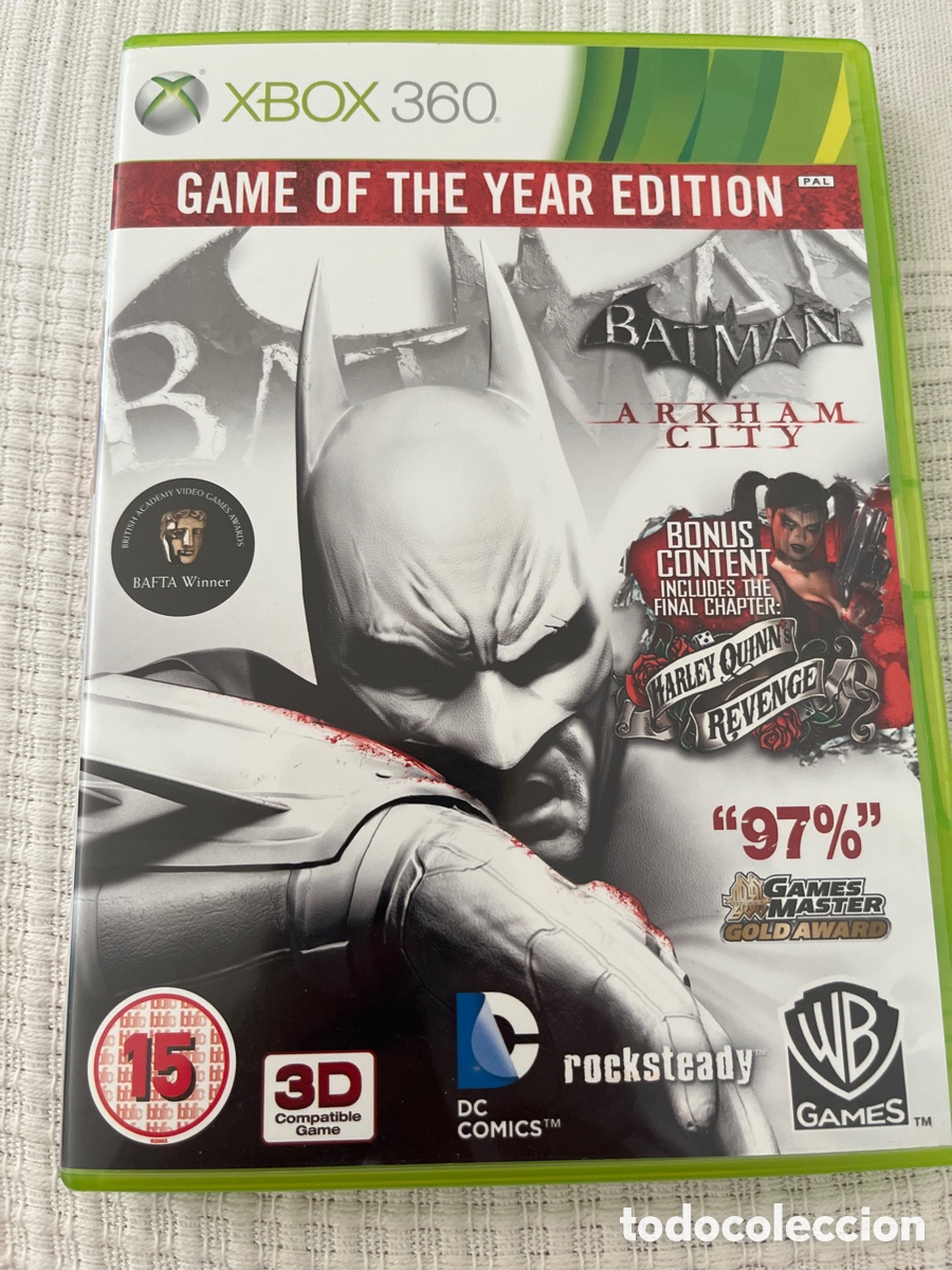 Videojuegos y consolas: Batman Arkham City GOTY. Xbox 360