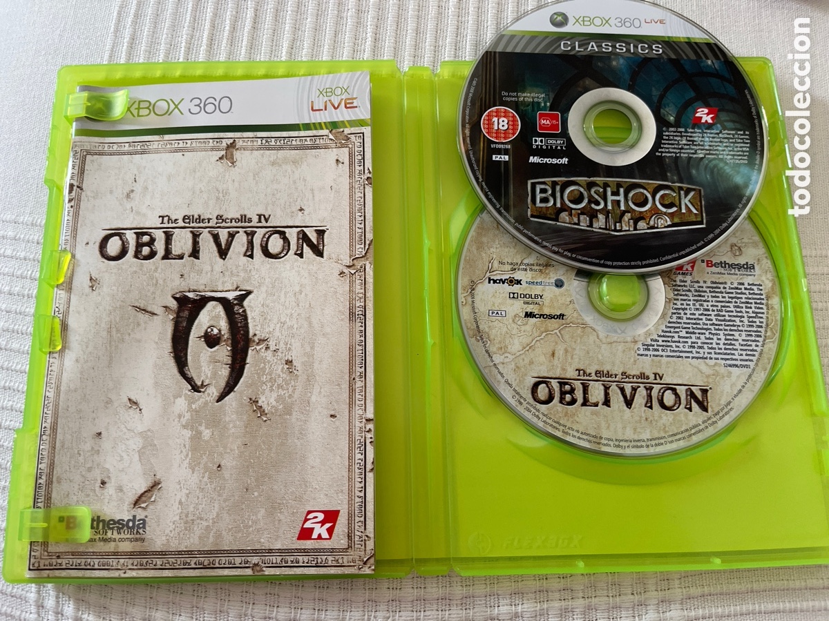Videojuegos y consolas: Bioshock - Oblivion. Xbox 360 - Foto 2