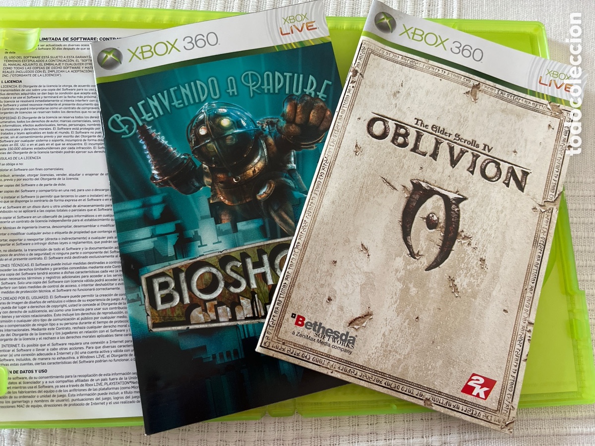 Videojuegos y consolas: Bioshock - Oblivion. Xbox 360 - Foto 3