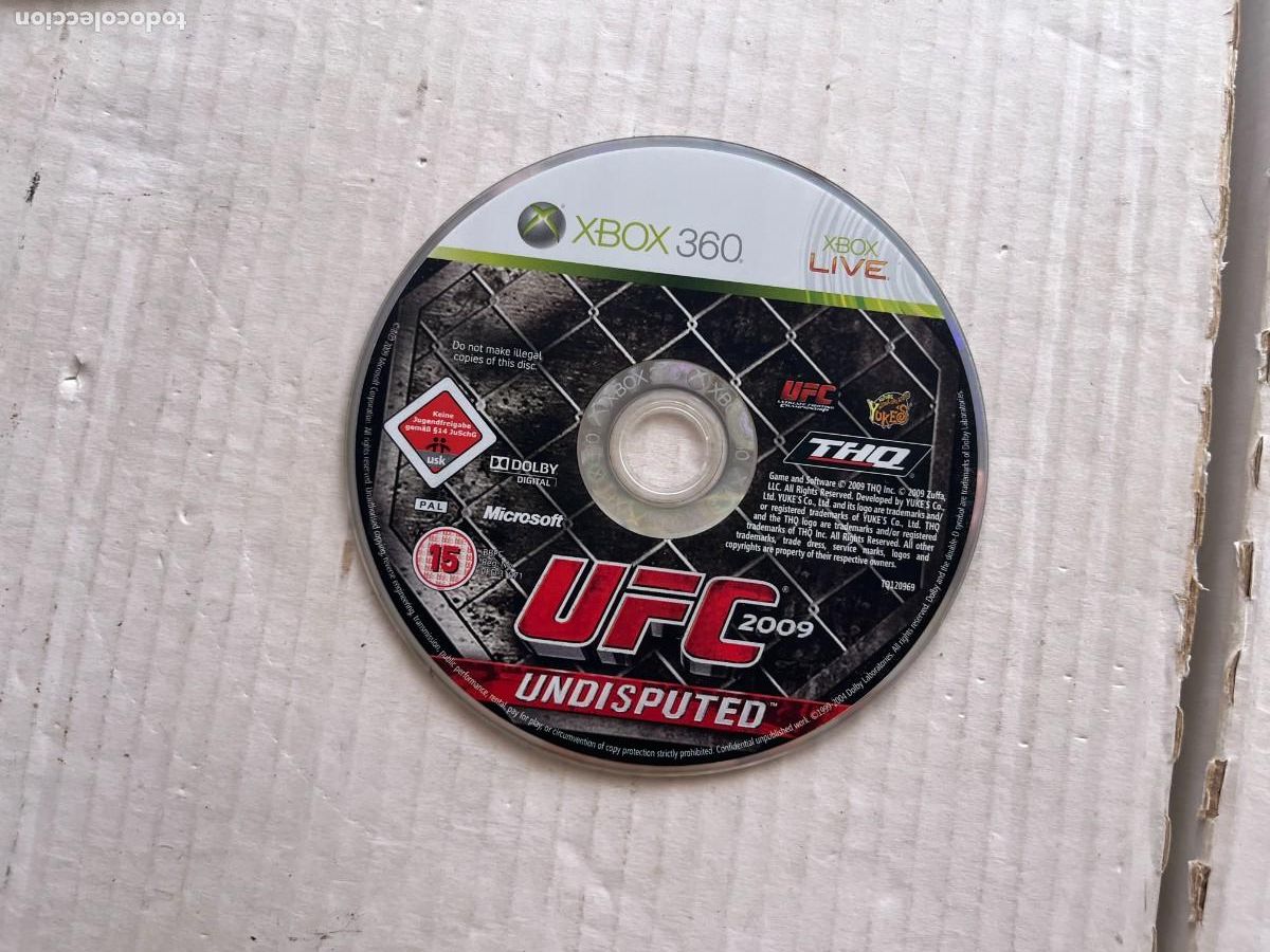 Videojuegos y consolas: UFC 2009 UNDISPUTED - XBOX 360 X360 KREATEN