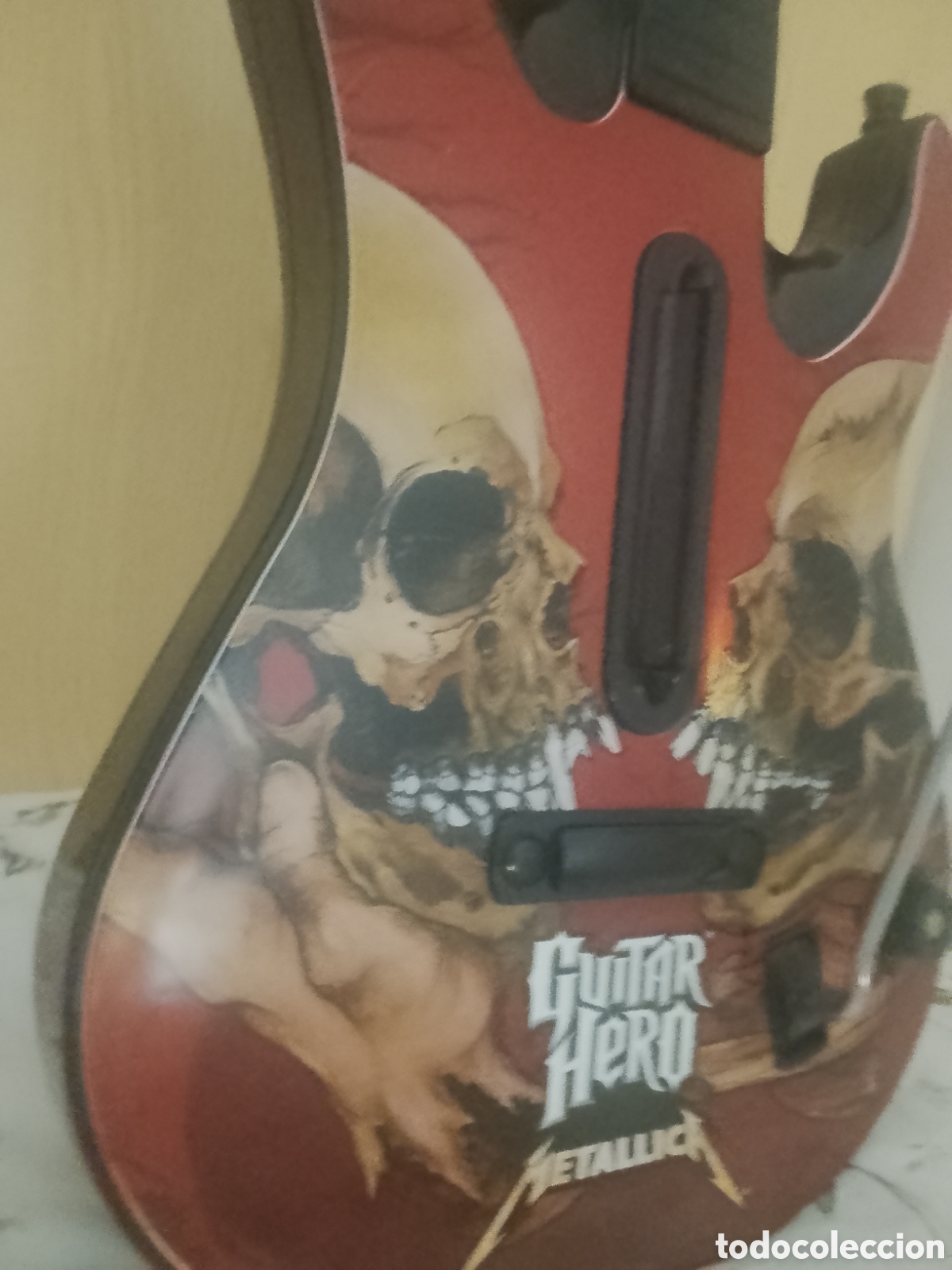Videojuegos y consolas: Guitarra guitar hero metallica dise&ntilde;o limitado