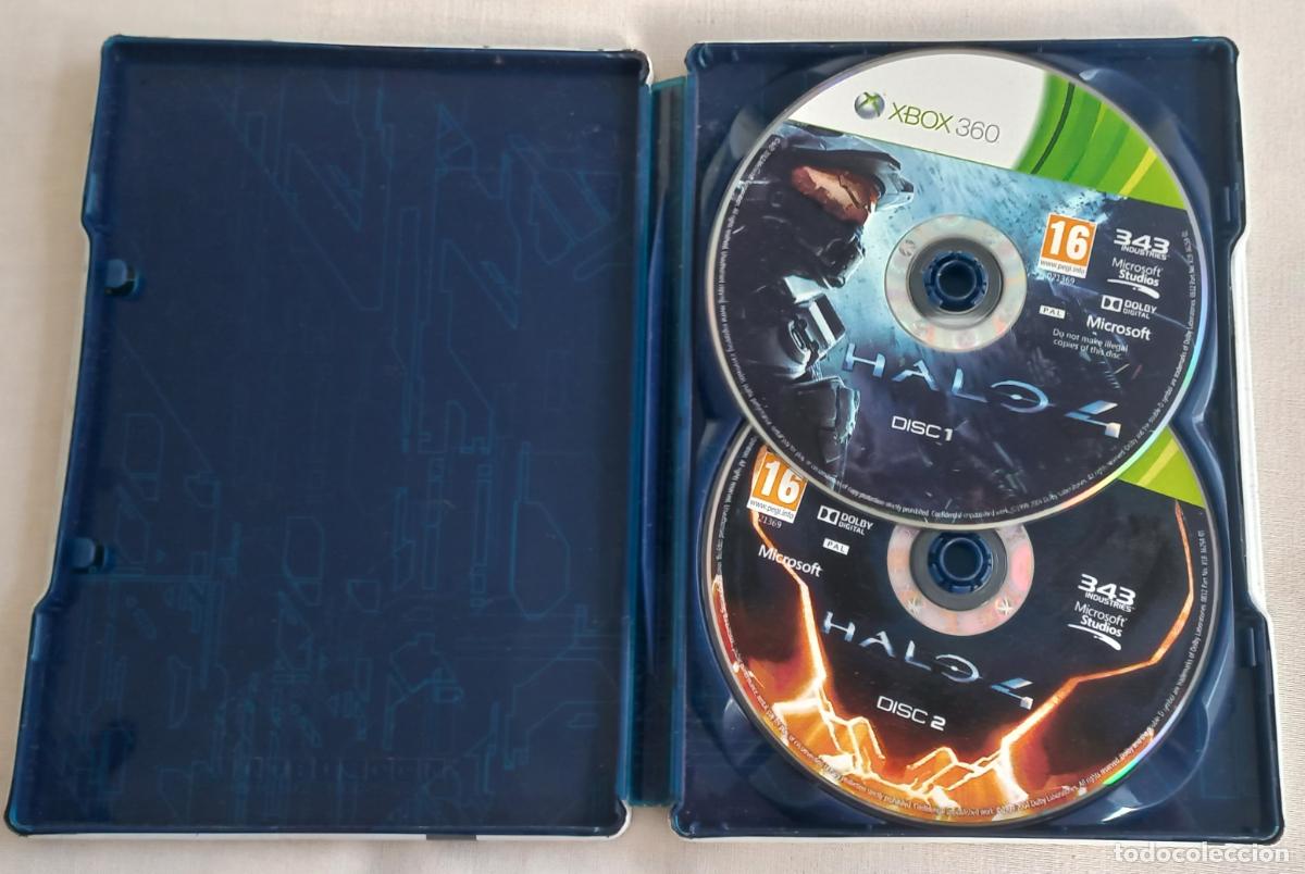 Videojuegos y consolas: Edici&oacute;n Limitada de Halo 4 para la consola Xbox 360. En caja de metal.