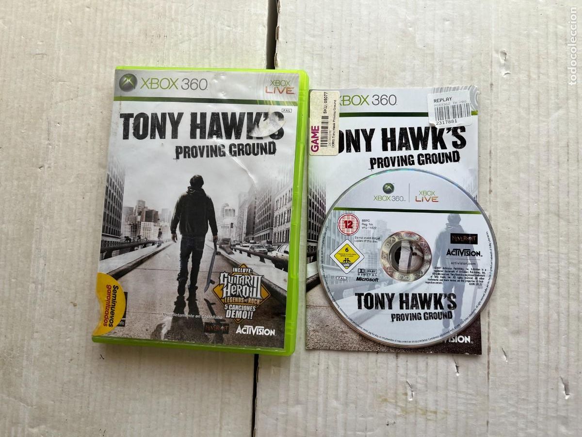 Videojuegos y consolas: TONY WAKS PROVING GROUND - XBOX 360 X360 KREATEN
