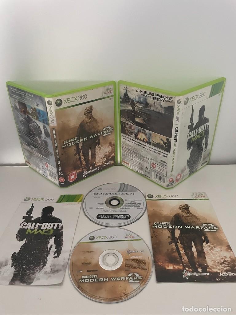 Videojuegos y consolas: Call of Duty Modern Warfare 2 y 3 Xbox 360