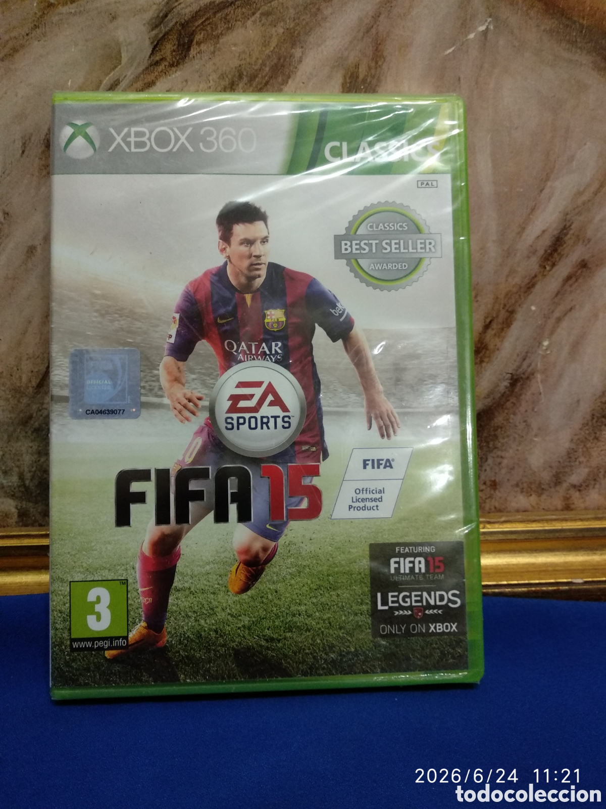 Videojuegos y consolas: FIFA 15 Xbox 360 pegi 3