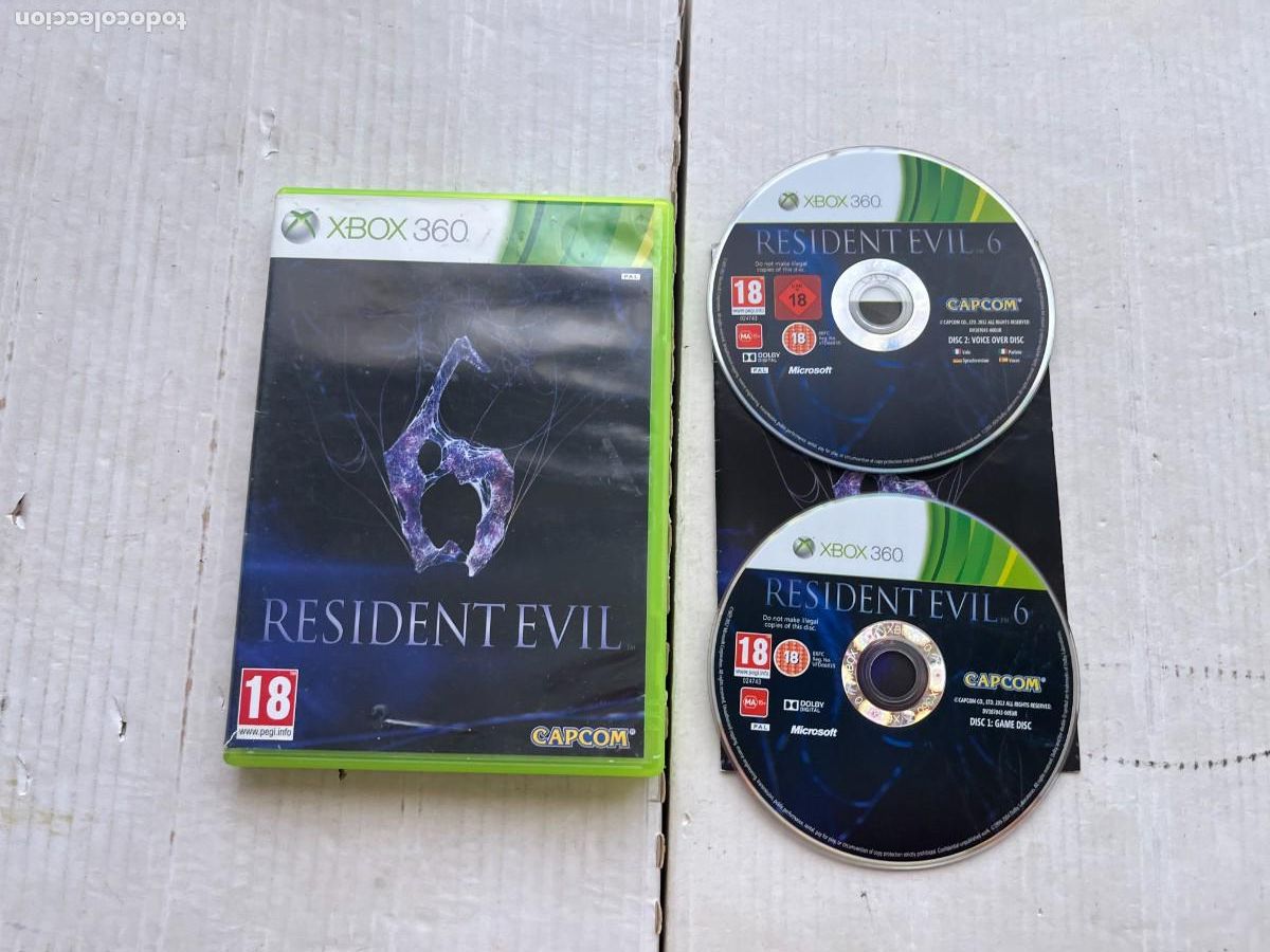Videojuegos y consolas: RESIDENT EVIL 6 - XBOX 360 X360 KREATEN