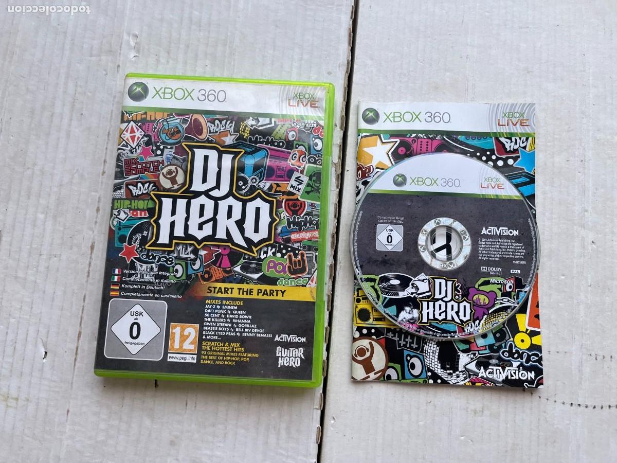Videojuegos y consolas: DJ HERO - XBOX 360 X360 KREATEN