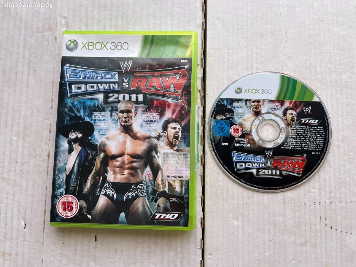 Videojuegos y consolas: WWE SMACKDOWN VS RAW 2011 - XBOX 360 X360 KREATEN
