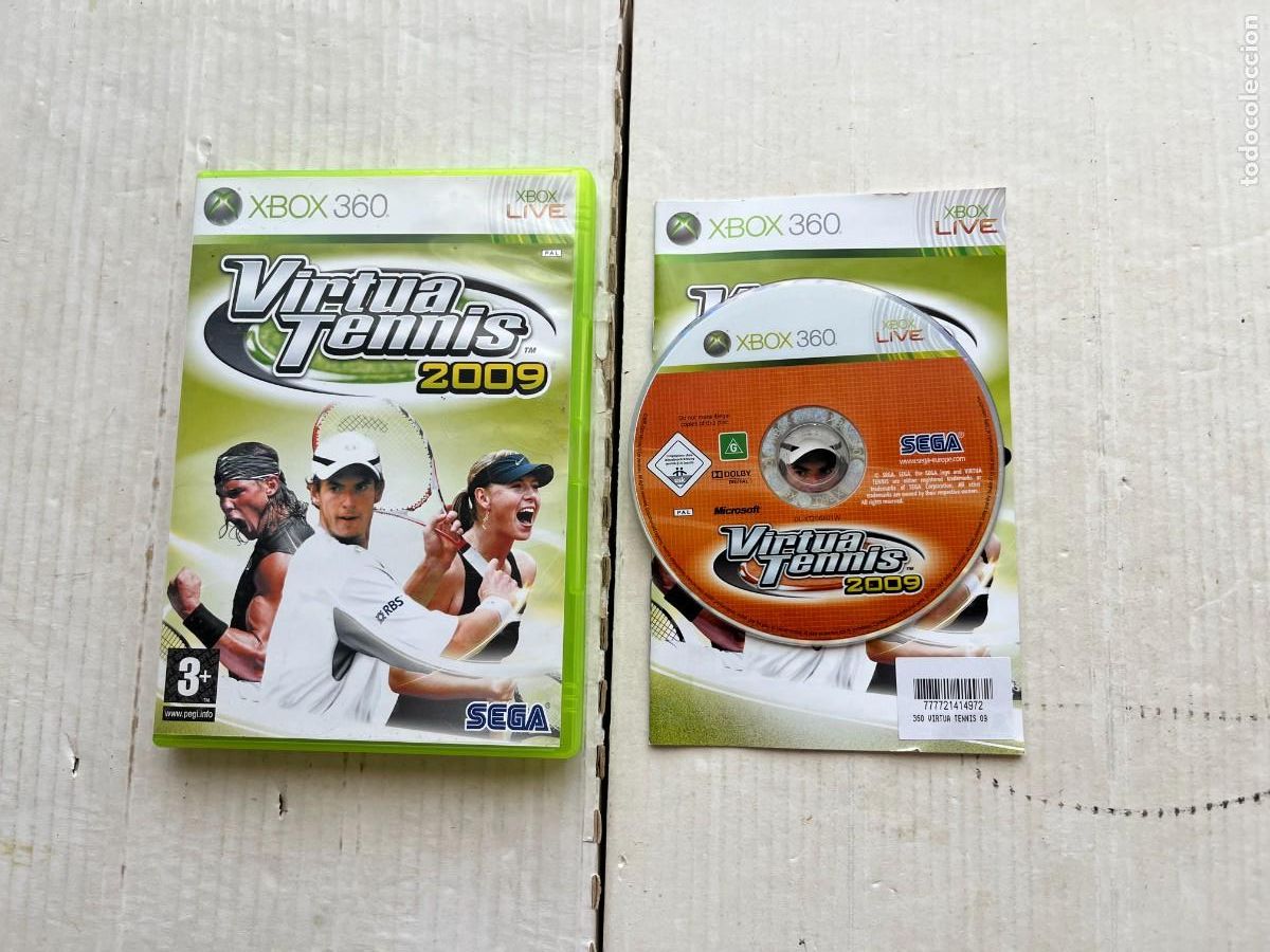 Videojuegos y consolas: VIRTUA TENNIS 2009 - XBOX 360 X360 KREATEN