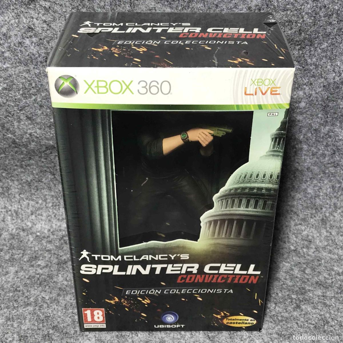 Videojuegos y consolas: TOM CLANCYS SPLINTER CELL CONVICTION COLECCIONISTA NUEVO MICROSOFT XBOX 360