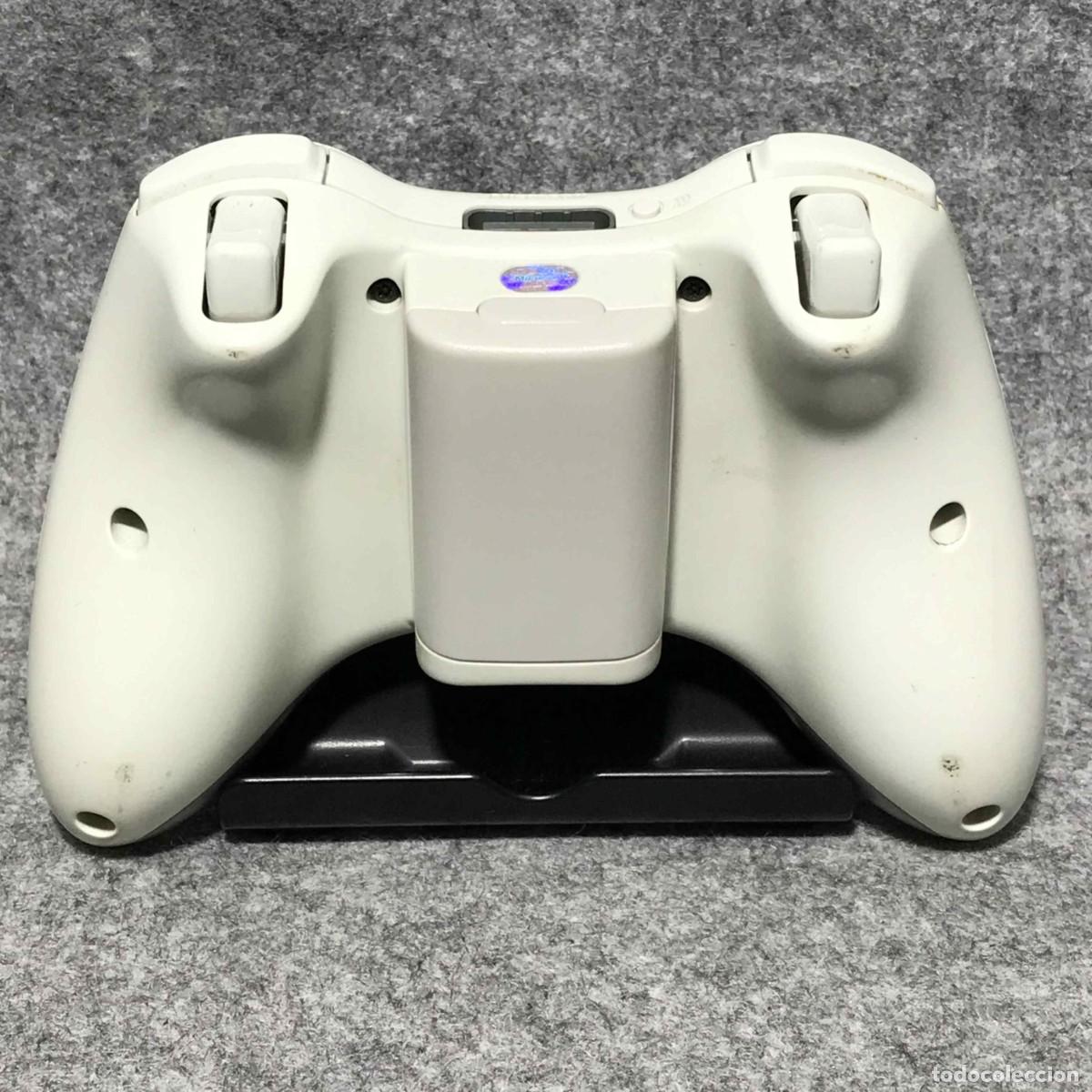 Videojuegos y consolas: WIRELESS CONTROLLER BLANCO MICROSOFT XBOX 360 - Foto 2