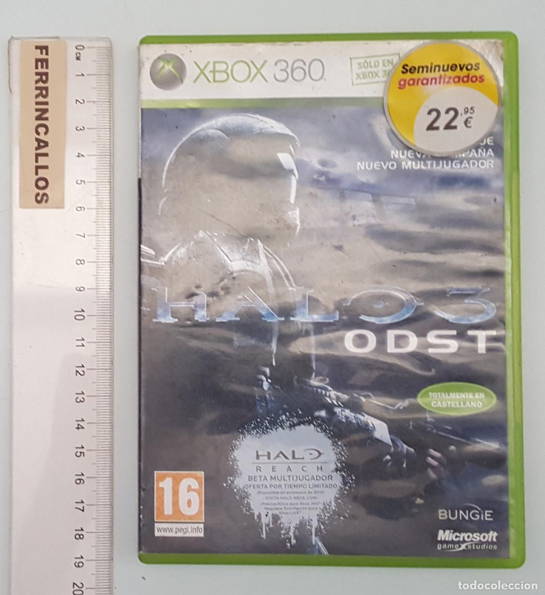 Videojuegos y consolas: JUEGO XBOX 360 HALO 3 ODST (CAJA, DVD Y POSTER), NO COMPROBADO