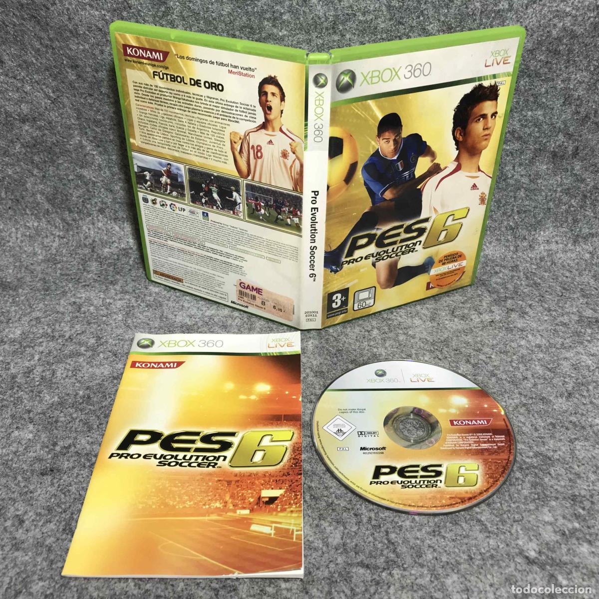 Videojuegos y consolas: PRO EVOLUTION SOCCER 6 MICROSOFT XBOX 360 - Foto 1