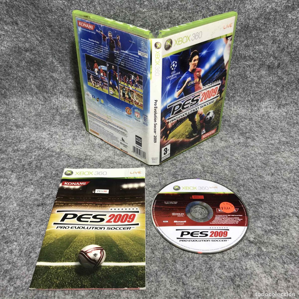 Videojuegos y consolas: PRO EVOLUTION SOCCER 2009 MICROSOFT XBOX 360