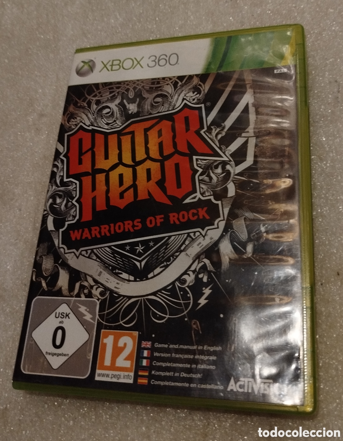 Videojuegos y consolas: Guitar Hero Warriors of Rock. XBOX 360