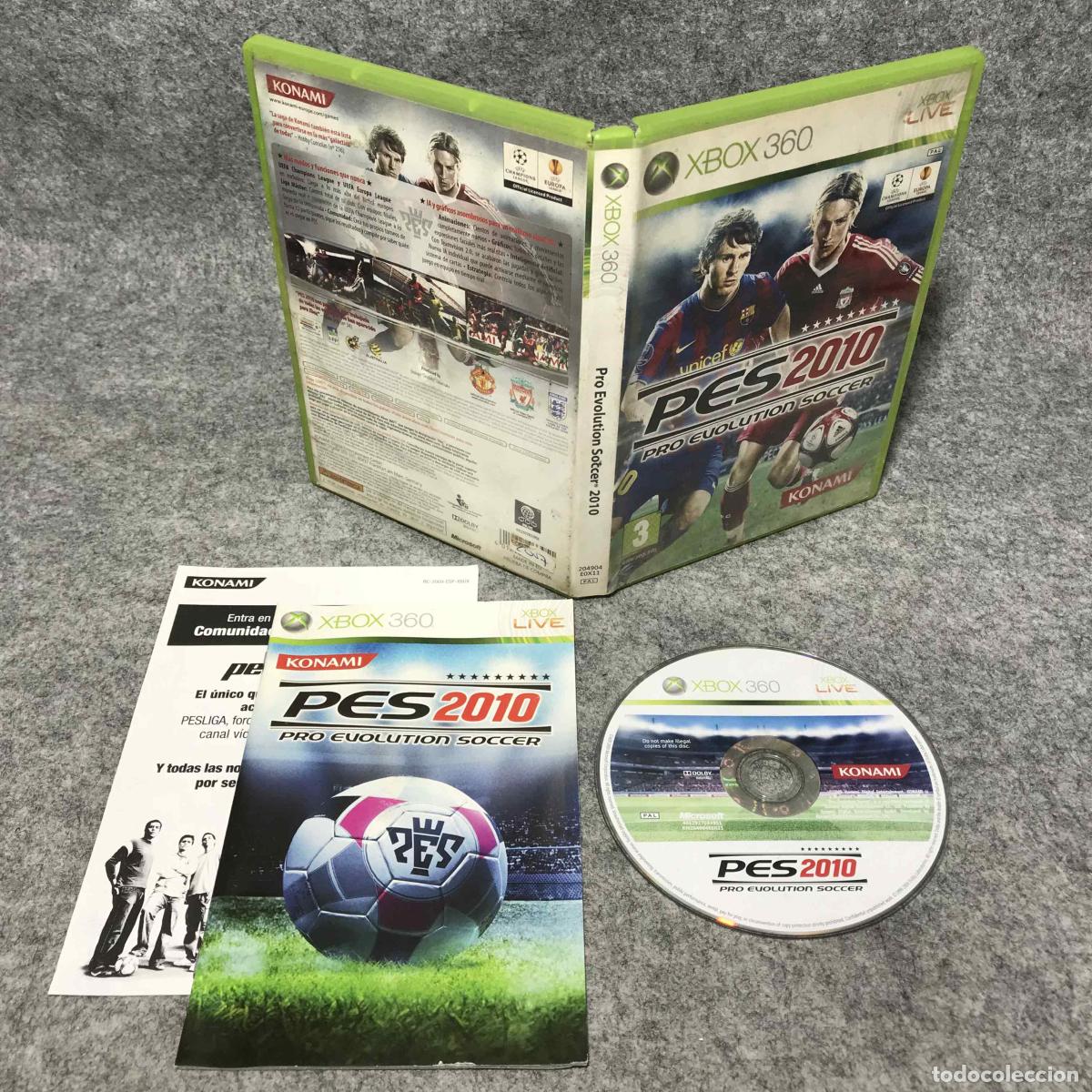 Videojuegos y consolas: PRO EVOLUTION SOCCER 2010 MICROSOFT XBOX 360