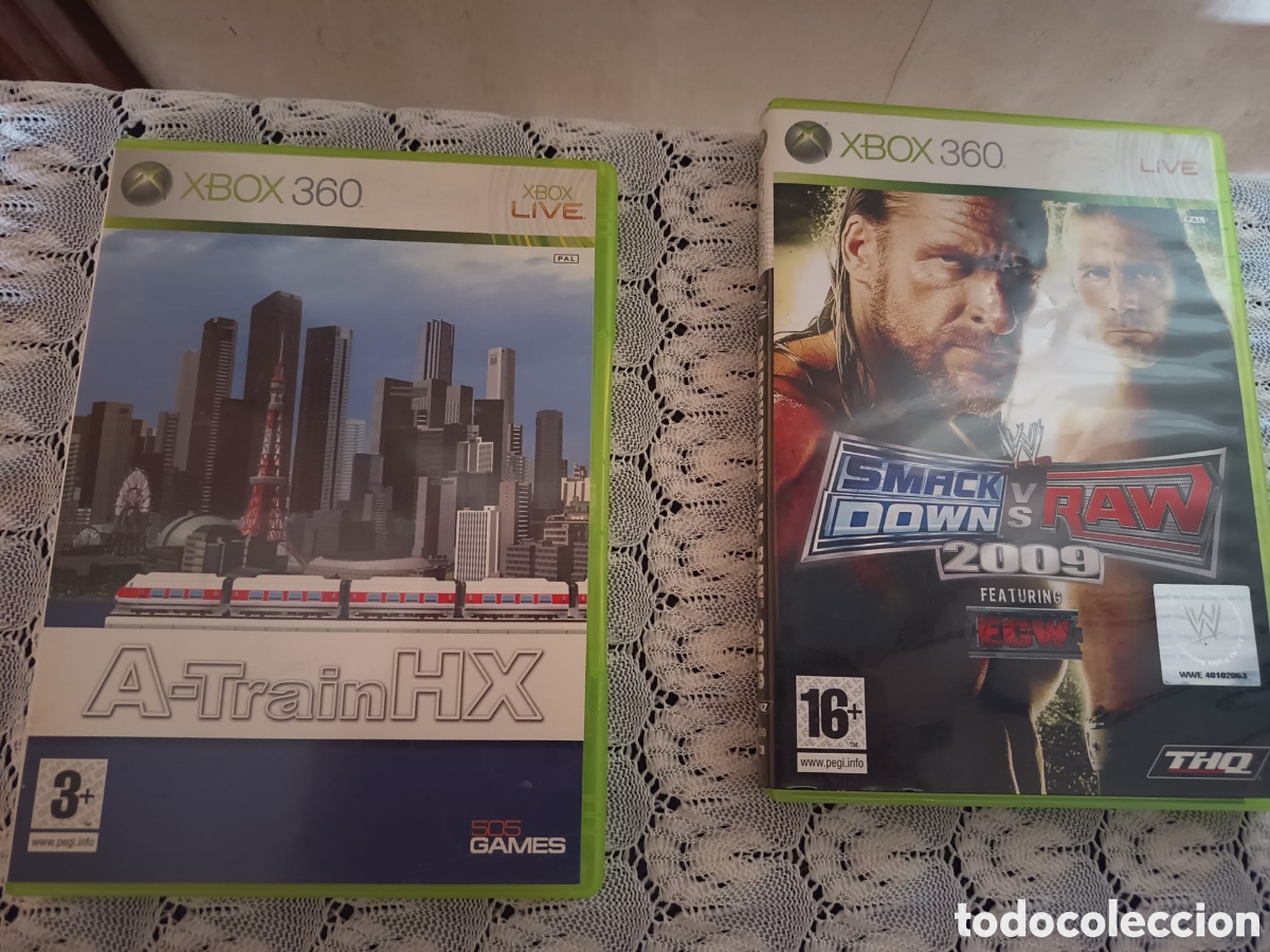 Videojuegos y consolas: 2 videojuegos Xbox 360