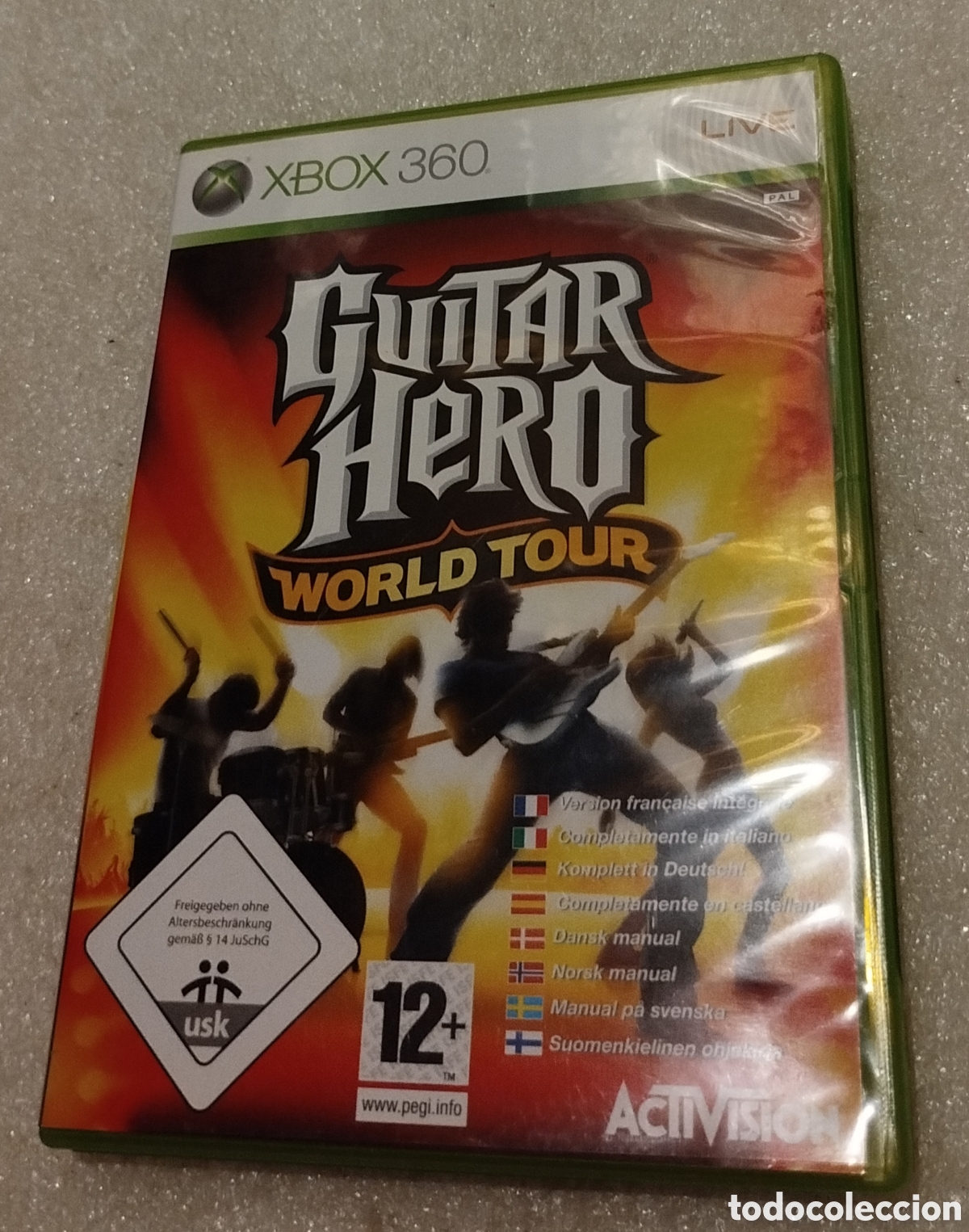 Videojuegos y consolas: Guitar Hero world tour. XBOX 360
