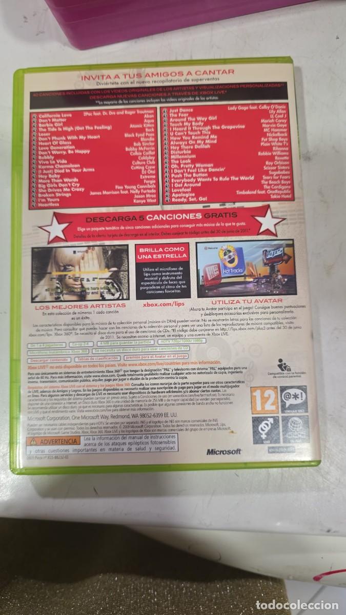 Videojuegos y consolas: Lips: Number One Hits + MICROS [XBOX 360] - Foto 3