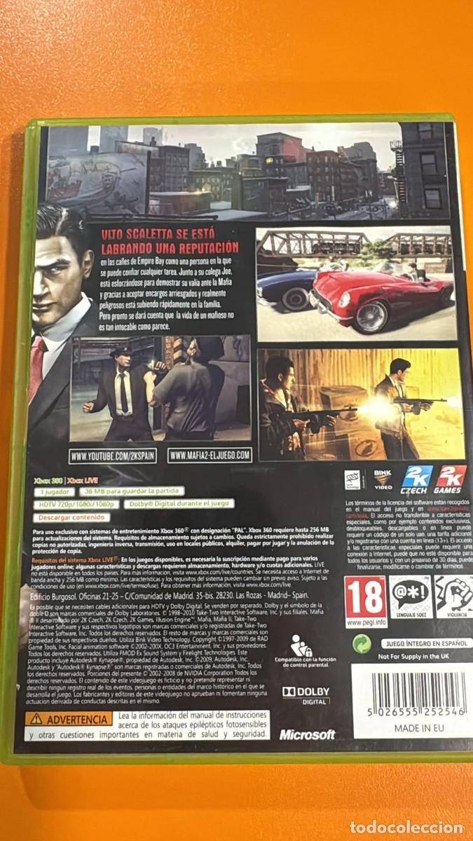 Videojuegos y consolas: Mafia 2 [X360] [Microsoft Xbox 360] - Foto 2