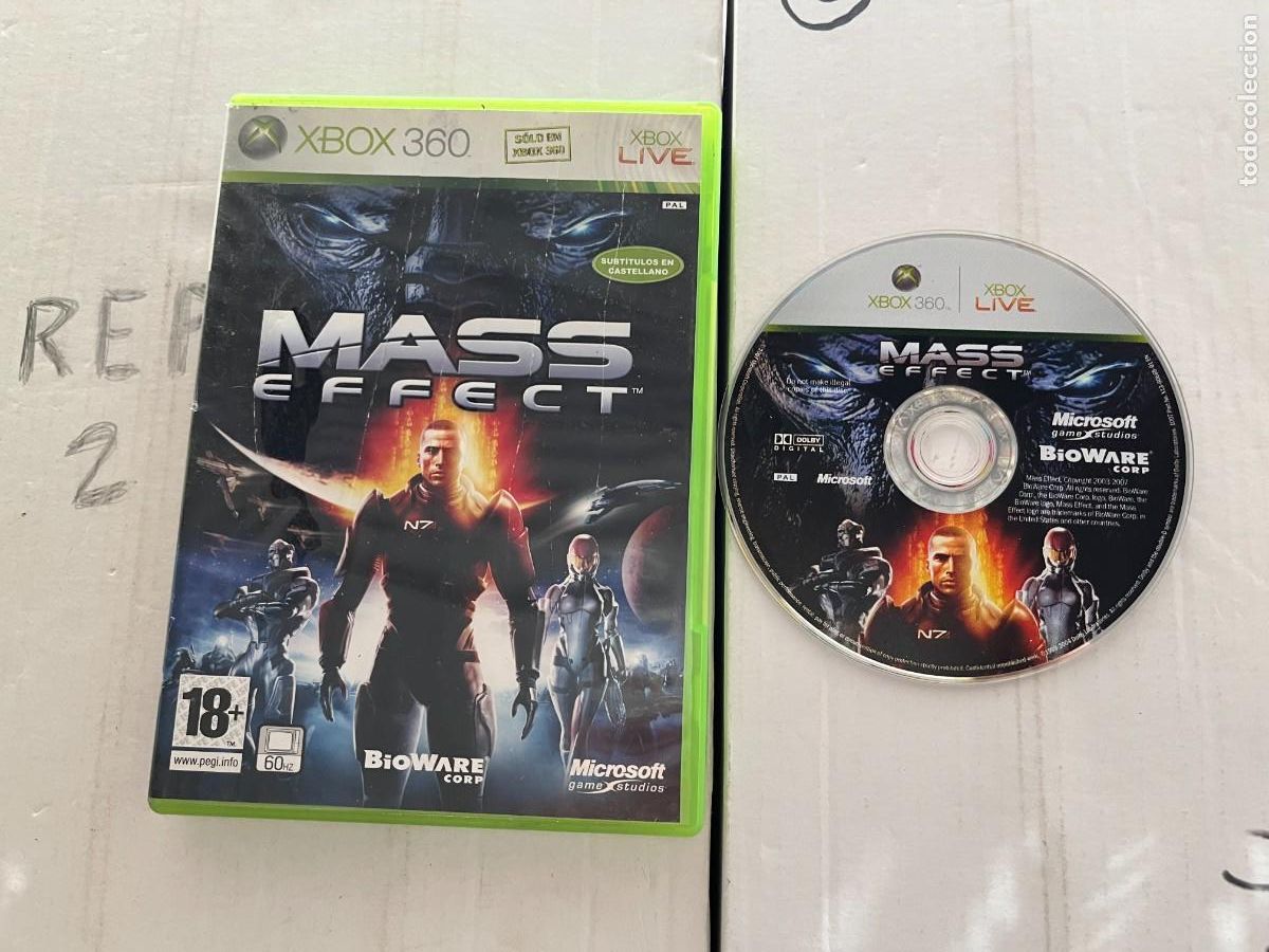 Video Games and Consoles: mass effect - XBOX 360 X360 KREATEN