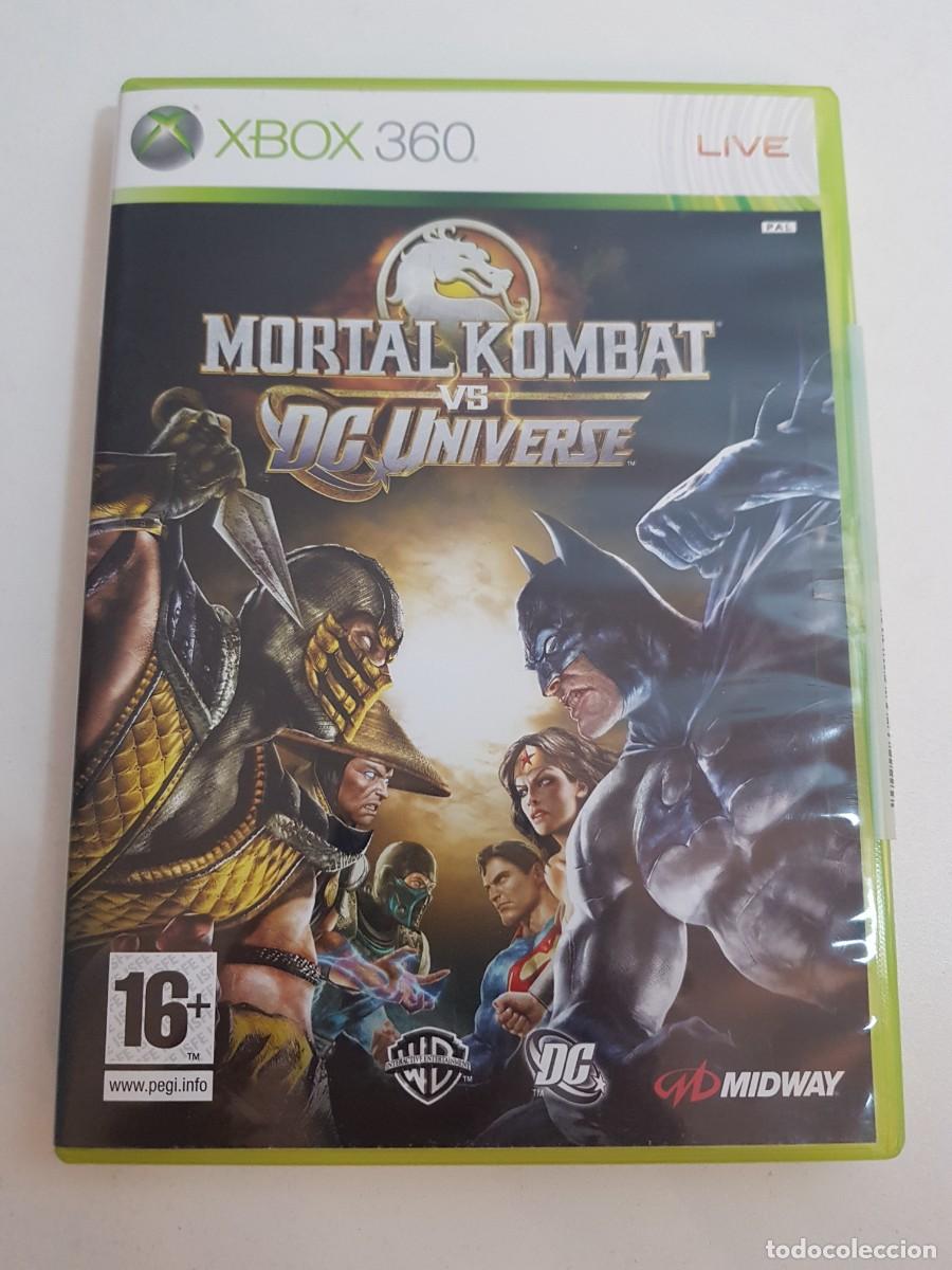 Videojuegos y consolas: Mortal Kombat vs DC Universe Microsoft Xbox 360 PAL Espa&ntilde;a Completo Original Midway