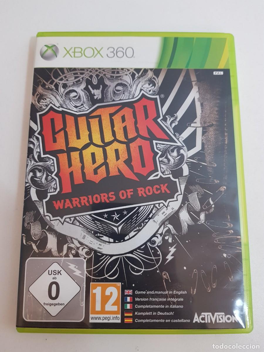 Videojuegos y consolas: Guitar Hero Warriors of Rock Microsoft Xbox 360 PAL Espa&ntilde;a Completo Activision