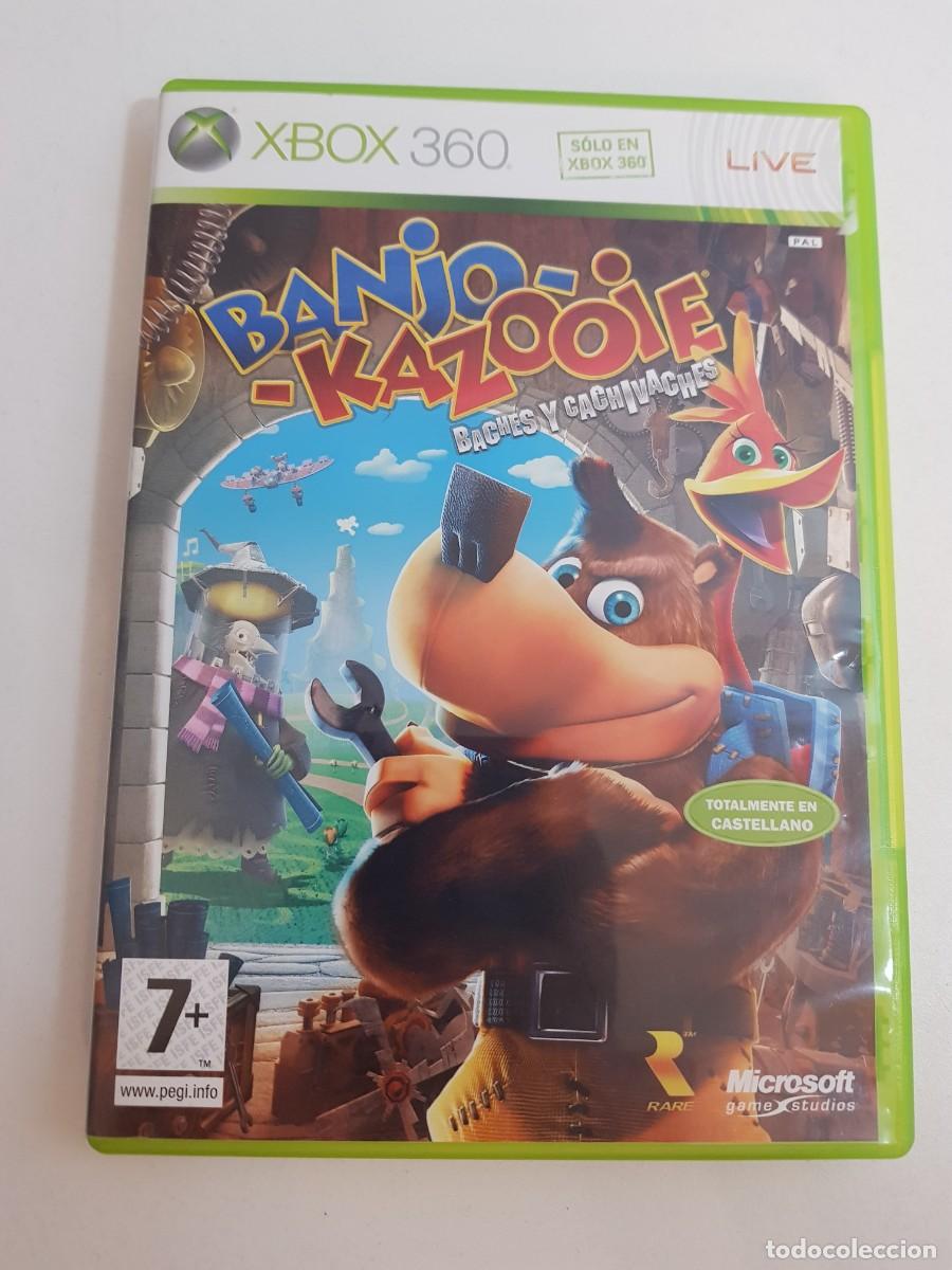 Videojuegos y consolas: Banjo Kazooie Baches y Cachivaches Microsoft Xbox 360 PAL Espa&ntilde;a Completo Rare