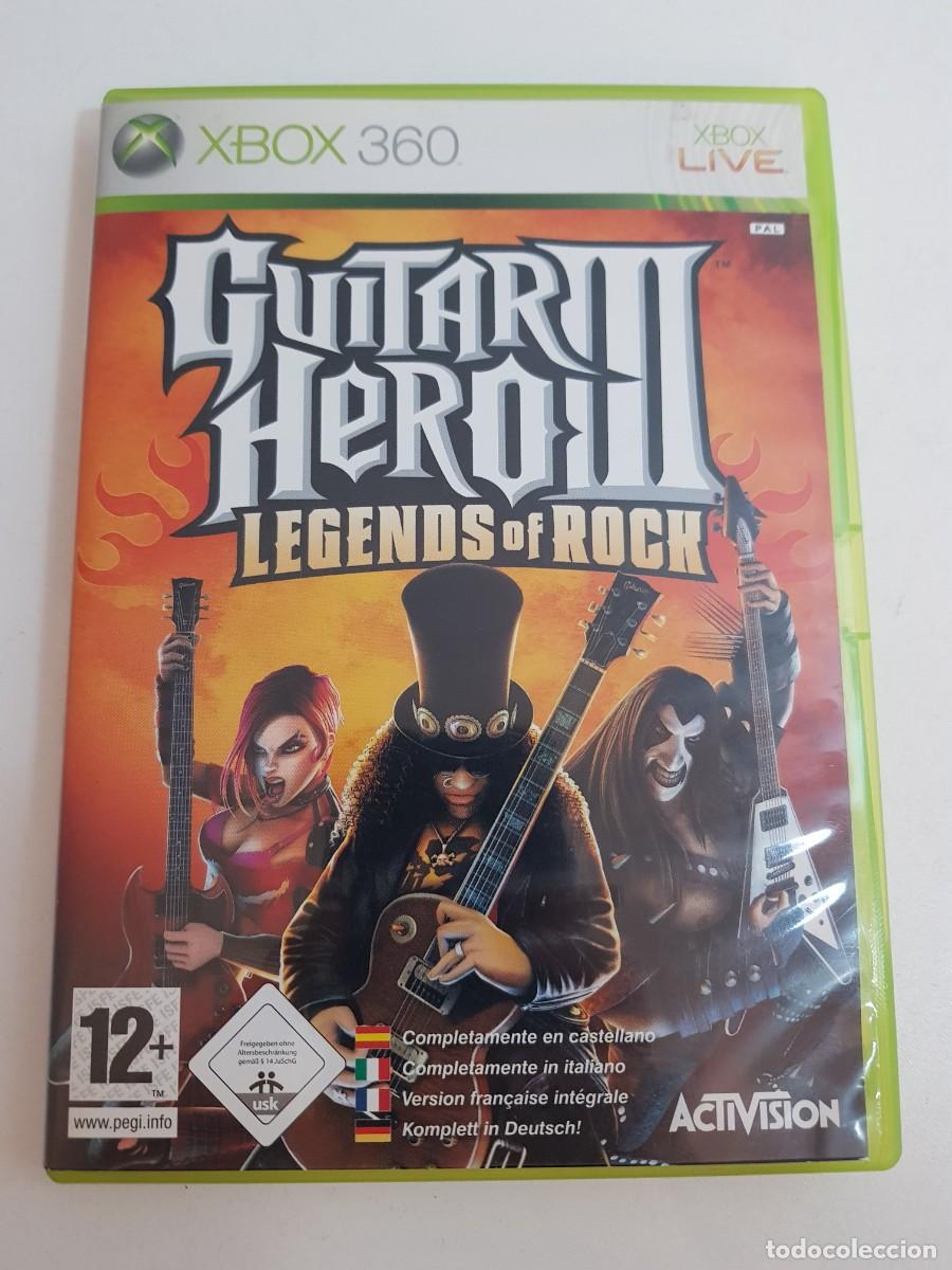 Videojuegos y consolas: Guitar Hero III Legends of Rock Xbox 360 PAL Espa&ntilde;a Completo Original Activision