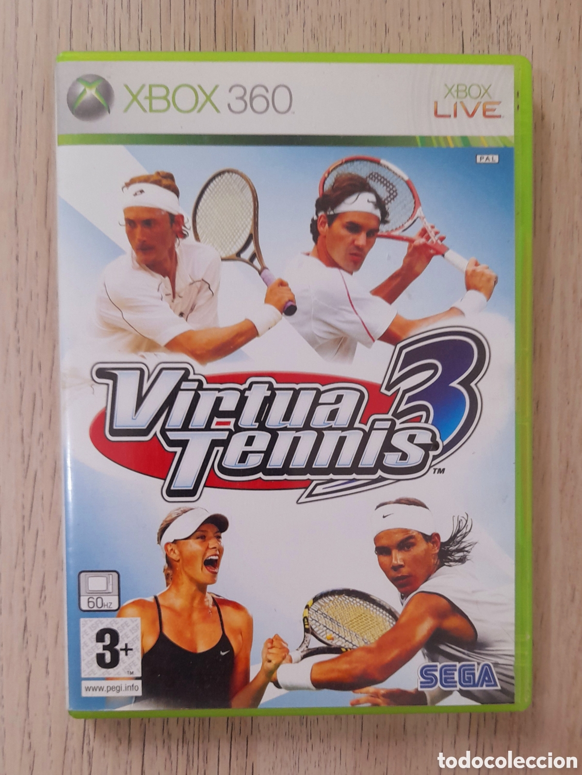 Videojuegos y consolas: Virtua Tennis 3 - XBOX 360 PAL/ES Probado