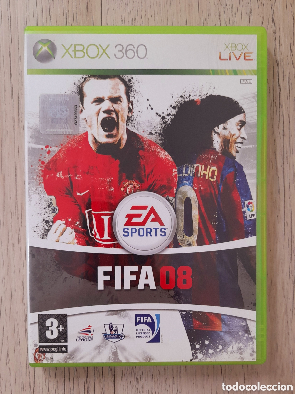 Videojuegos y consolas: Fifa 08 - XBOX 360 Pal/UK CIB Probado
