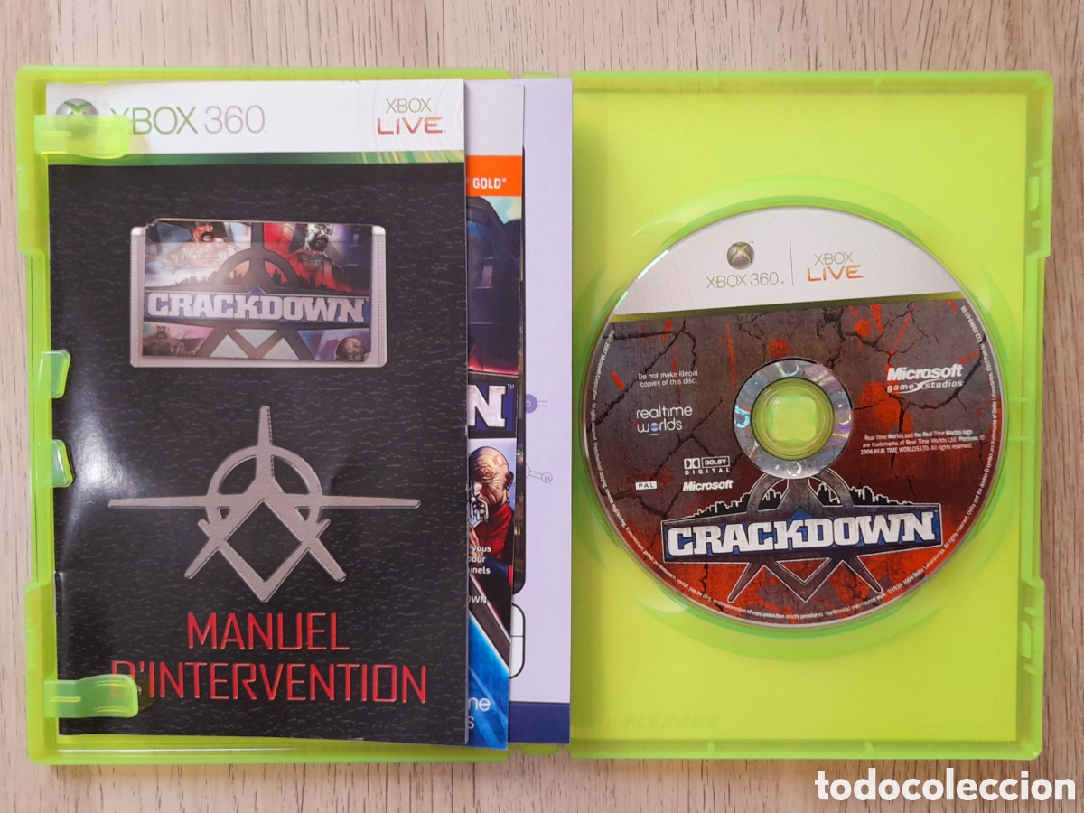 Videojuegos y consolas: Crackdown - XBOX 360 Pal/FR CIB Probado - Foto 3