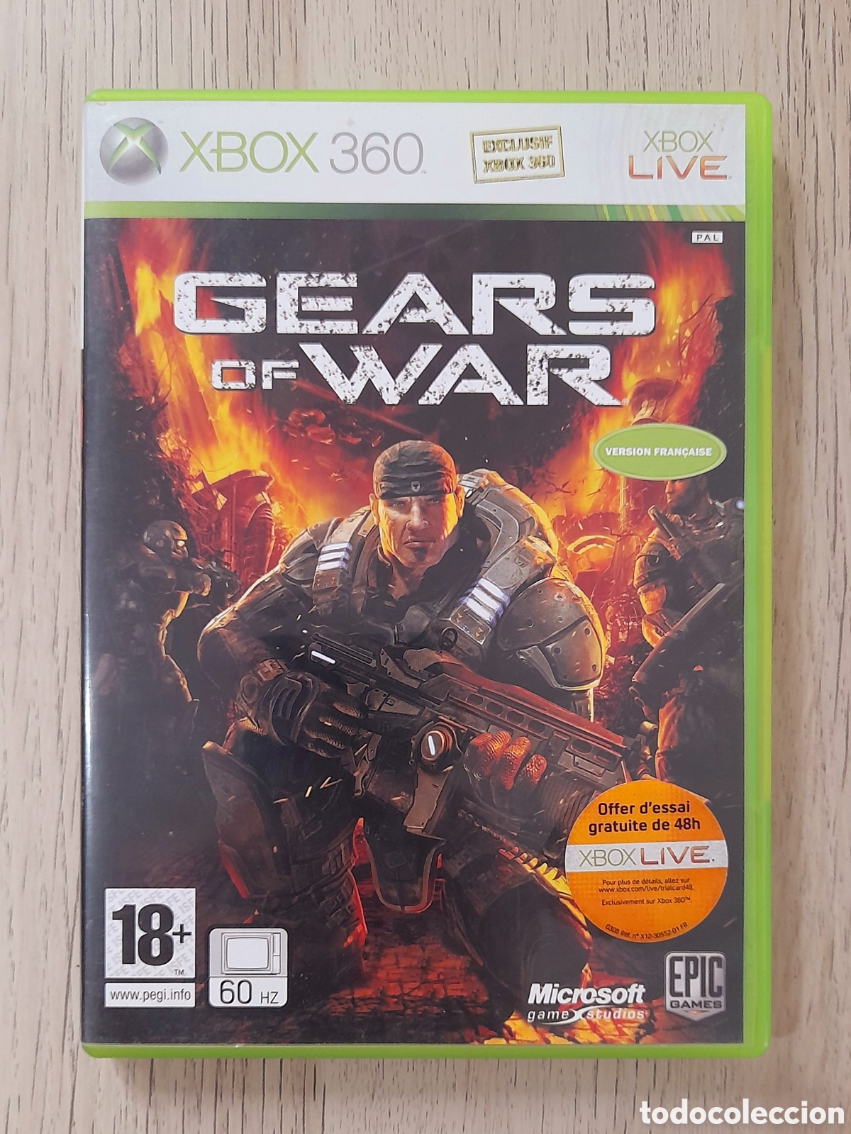 Videojuegos y consolas: Gears of War - XBOX 360 Pal/FR Probado