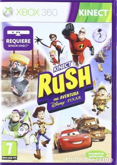 Videojuegos y consolas: Kinect Rush: Disney Pixar Adventure- 0885370377644