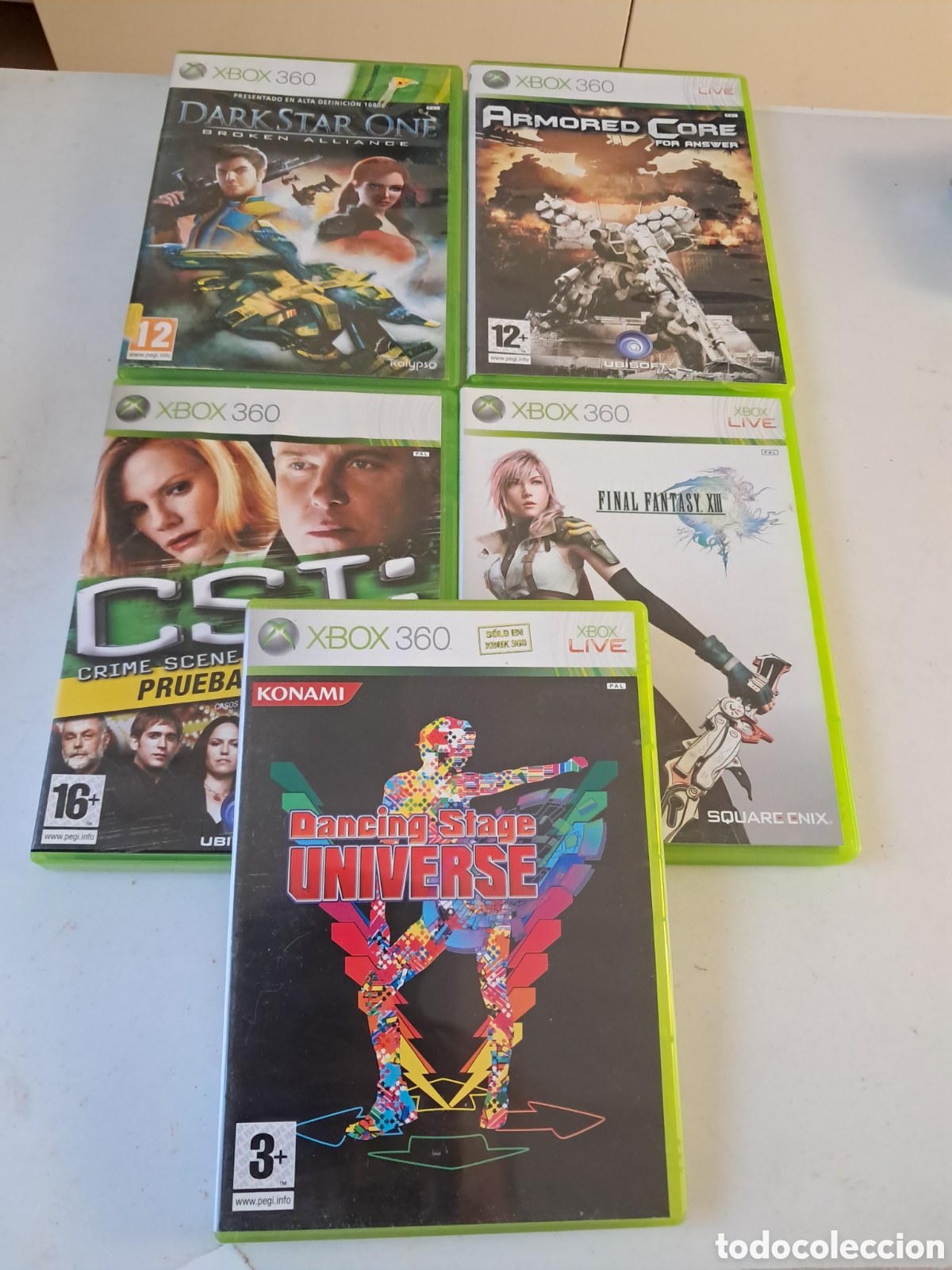 Videojuegos y consolas: LOTE 5 JUEGOS XBOX 360 . TITULOS EN LAS FOTOGRAF&Iacute;AS