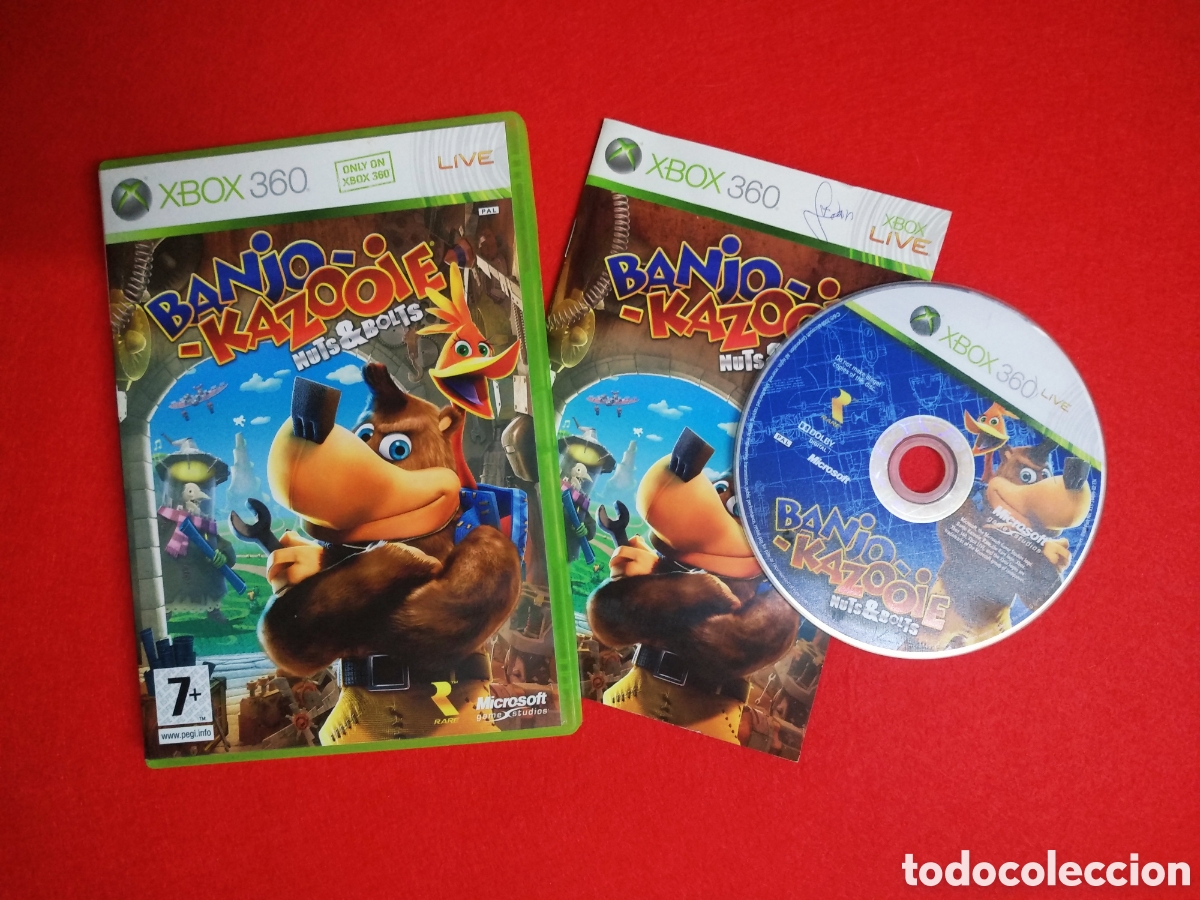 Videojuegos y consolas: Xbox 360 - Banjo Kazooie milts & nuts