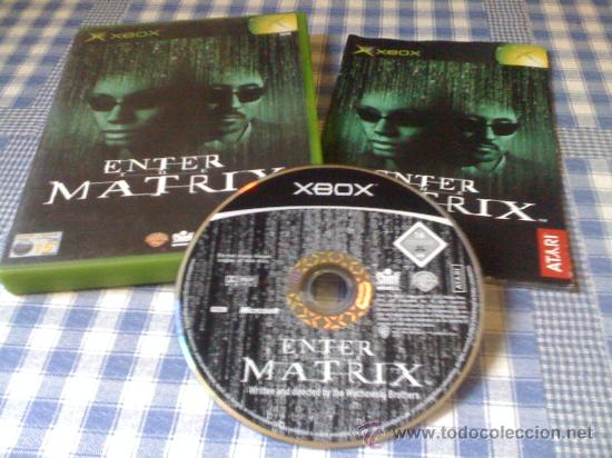 Videojuegos y consolas: Matrix, Enter the para Microsoft Xbox PAL Juego Completo - Foto 1