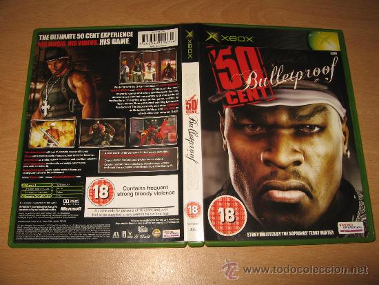 Videojuegos y consolas: 50 CENT BULLETPROOF XBOX PAL UK COMPLETO - Foto 1