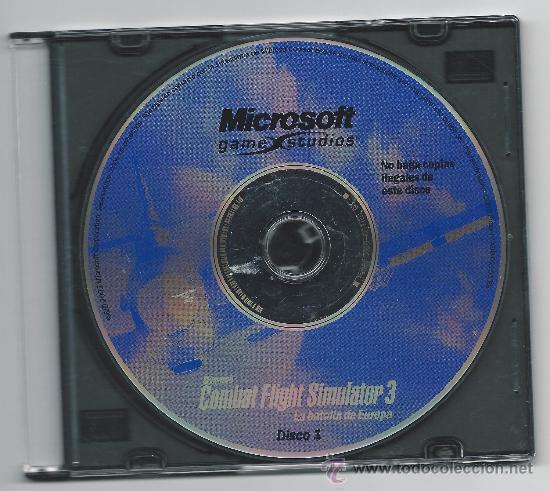 Videojuegos y consolas: 4184- -MICROSOFT- COMBAT FLIGHT SIMULATOR 3- DISCO 1 - Foto 1