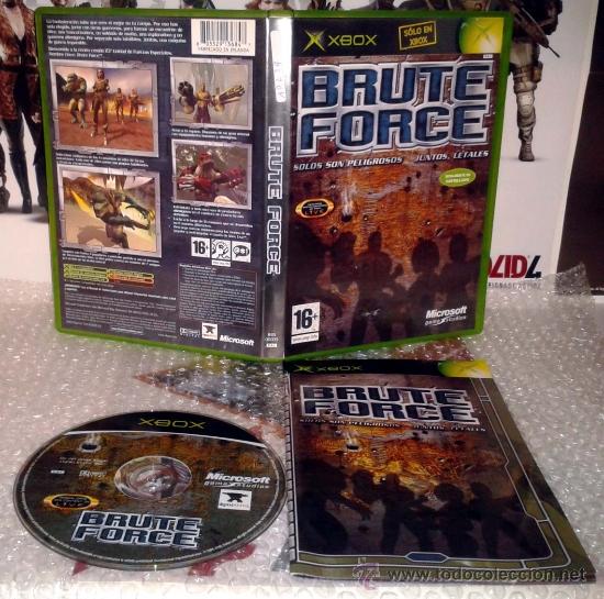 Videojuegos y consolas: BRUTE FORCE XBOX PAL ESPA&Ntilde;A COMPLETO - Foto 1
