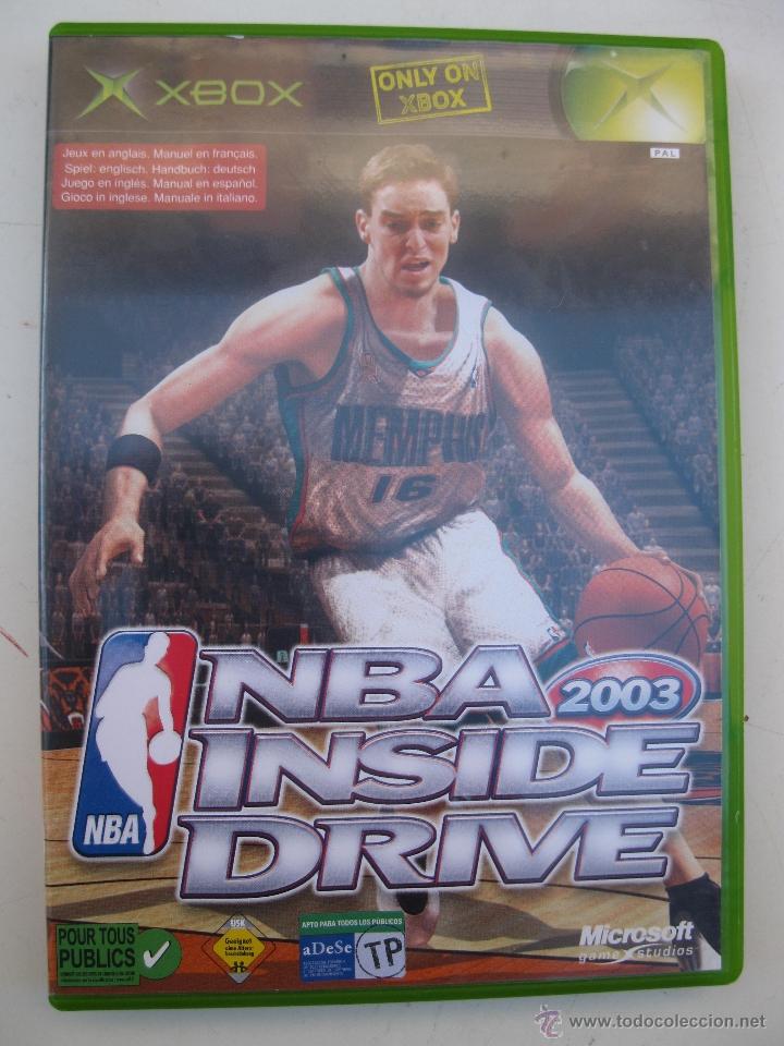 Videojuegos y consolas: JUEGO NBA INSIDE DRIVE 2003 - X-BOX - CON INSTRUCCIONES. - Foto 1