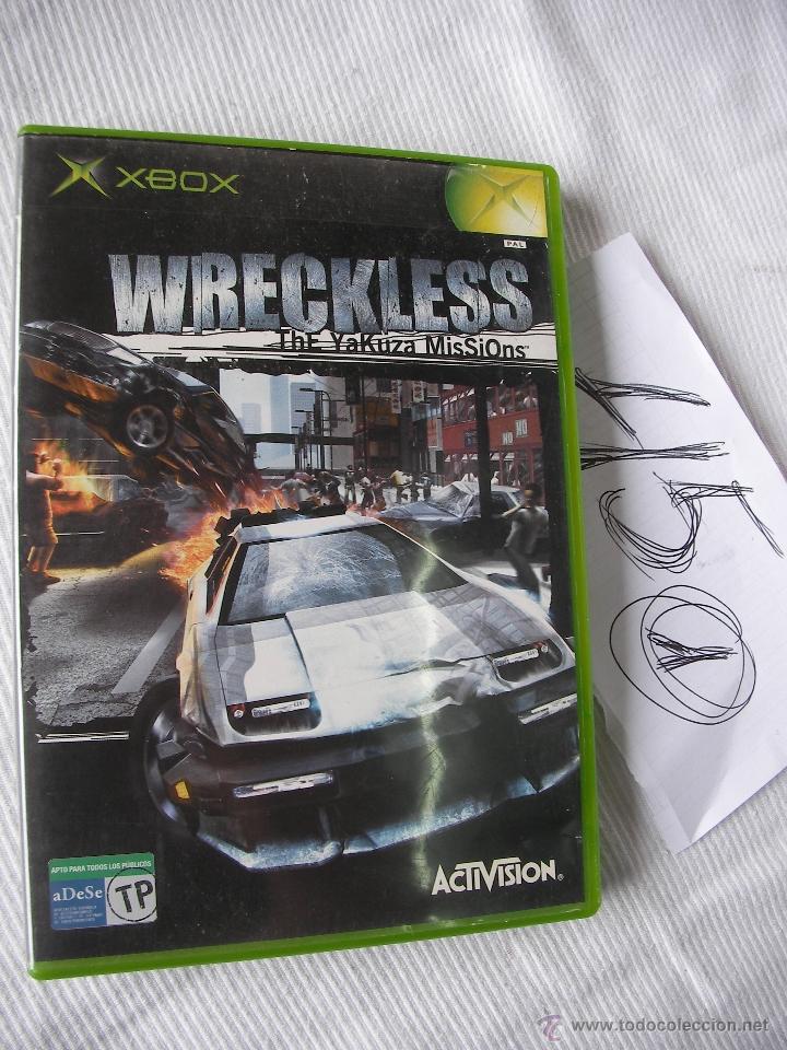 Videojuegos y consolas: JUEGO XBOX - WIRECKLESS - Foto 1