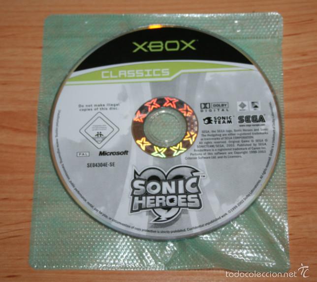 Videojuegos y consolas: JUEGO XBOX CLASSICS SONIC HEROES, SEGA 2003 - Foto 1