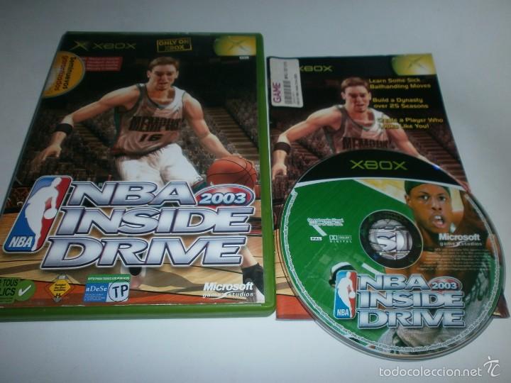 Videojuegos y consolas: NBA INSIDE DRIVE 2003 XBOX COMPLETO - Foto 1
