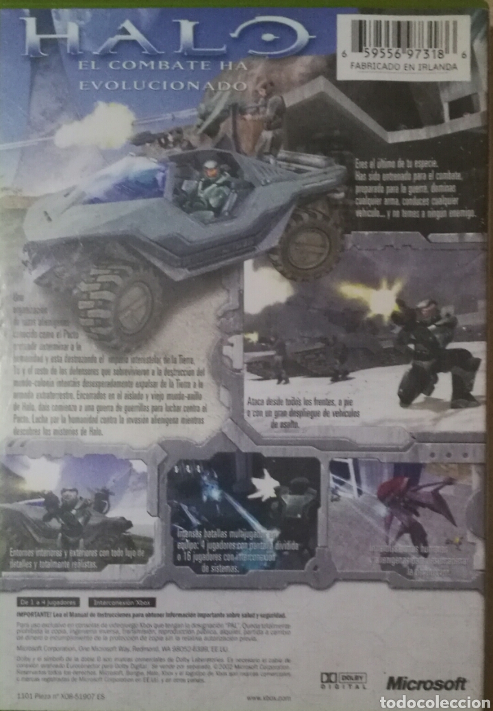 Videojuegos y consolas: Halo primera Xbox - Foto 2