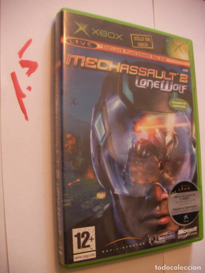 Videojuegos y consolas: ANTIGUO JUEGO XBOX - MECHASSAULT 2 - Foto 1