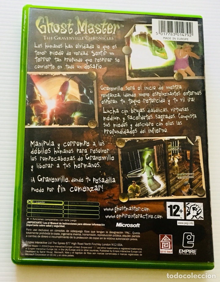 Videojuegos y consolas: Ghost Master The Greavenville Chronicles [Empire Interactive] 2004 XBOX Classic [PAL] - Foto 2