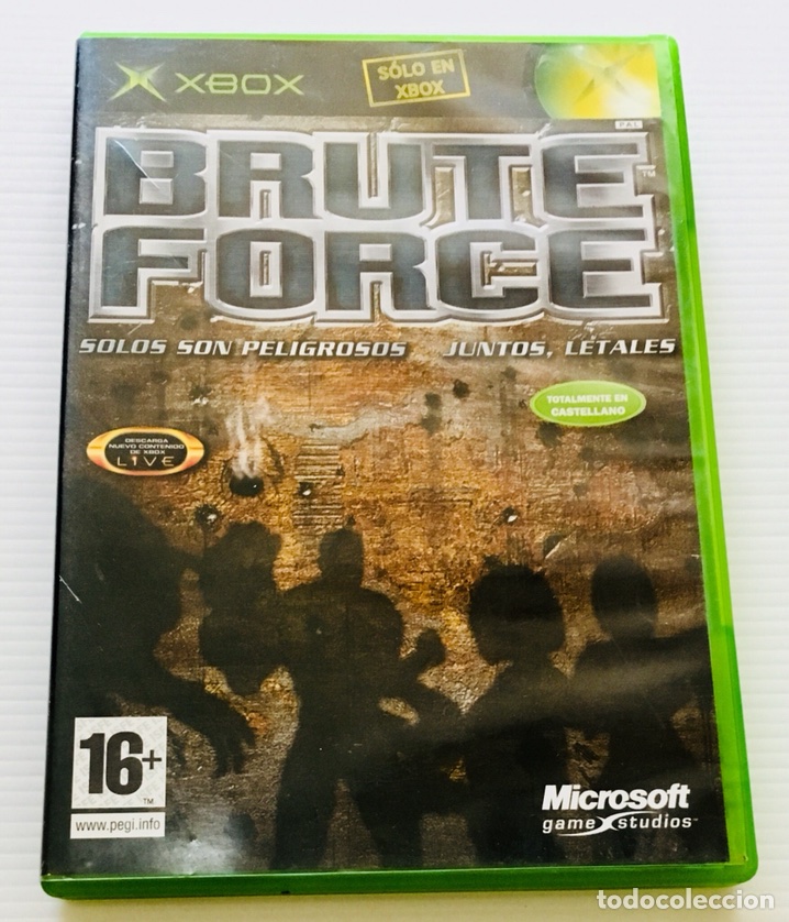 Videojuegos y consolas: Brute Force [Microsoft Games Studio / Digital Anvil] 2003 XBOX Classic [PAL] - Foto 1